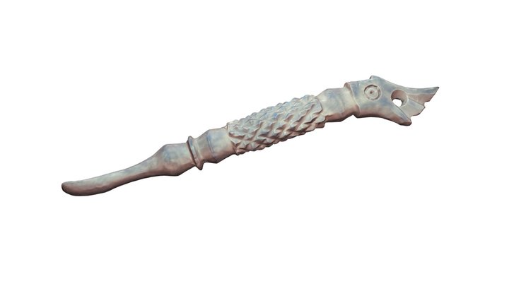 Rogowa łyżeczka z Czermna (stan. 1 - grodzisko) 3D Model