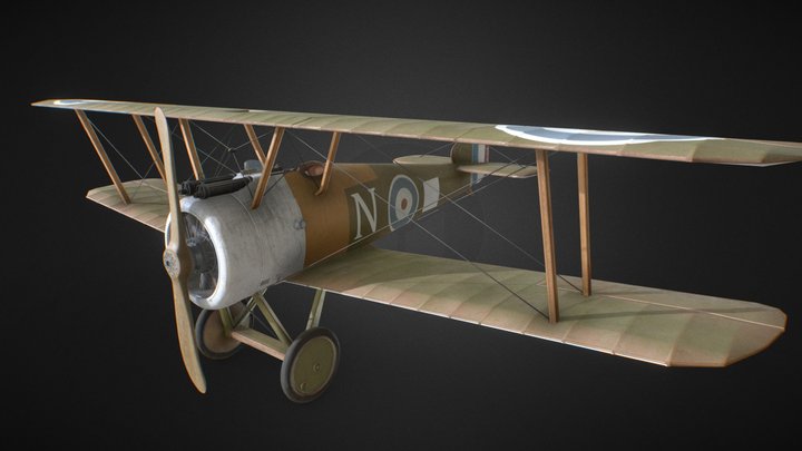 Sopwith Camel 3D Model