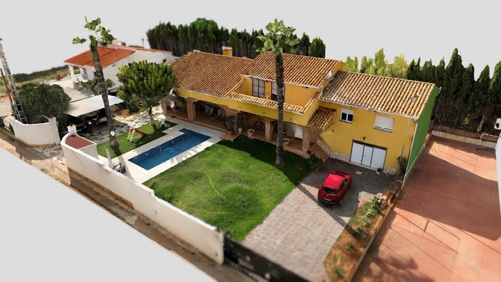 Villa residencial 3D Model