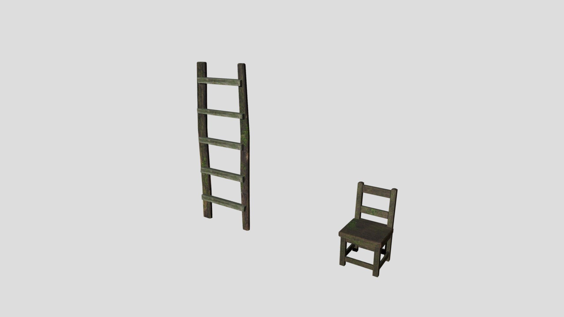Ladder And Chair