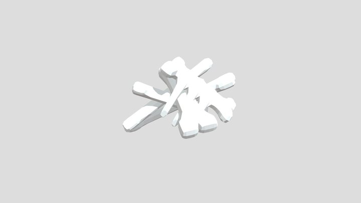 Bone Pile 3D Model
