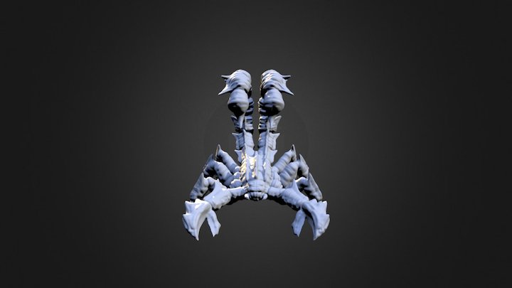 Blood Scorpion 3D Model