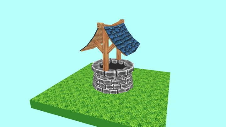 Community Well 3D Model