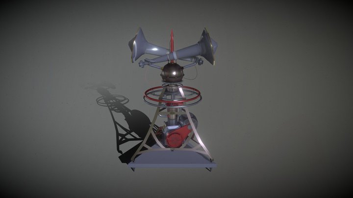 Dishonored Alarm Bell 3D Model