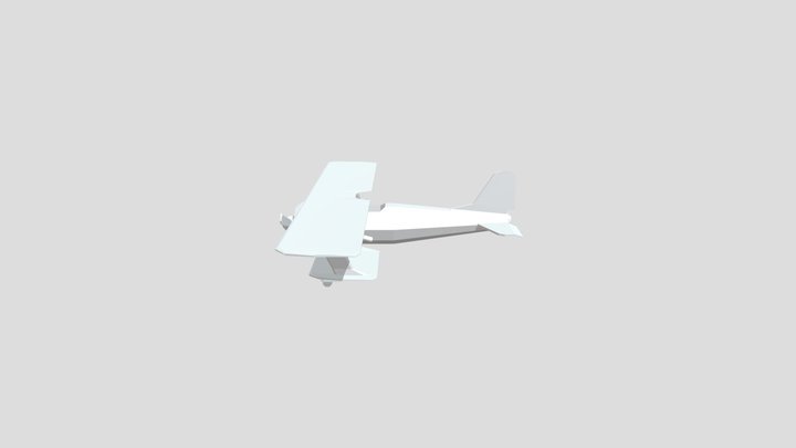 CS6554_Plane 3D Model