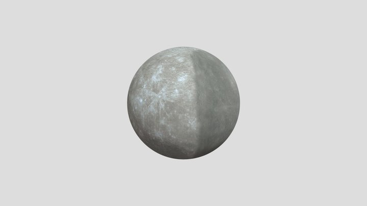 Merkurius (Mercury) 3D Model