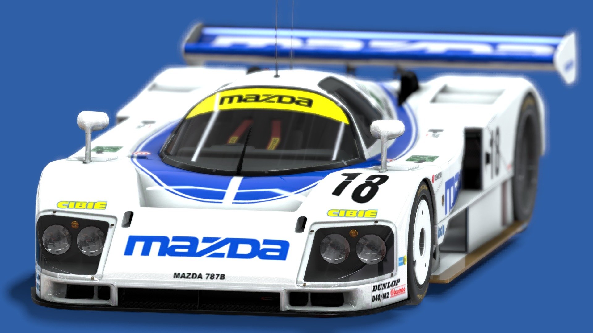 1991 Mazda 787B - Download Free 3D model by Dave Love SketchFab