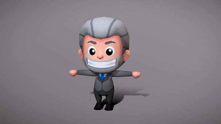 Manager 3D Model