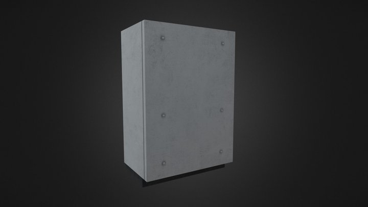 Locker 3D Model