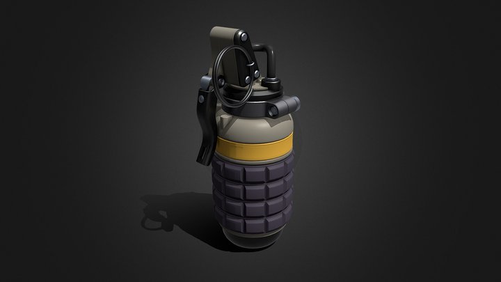 XYZ Detailing Part 2 - Grenade 3D Model