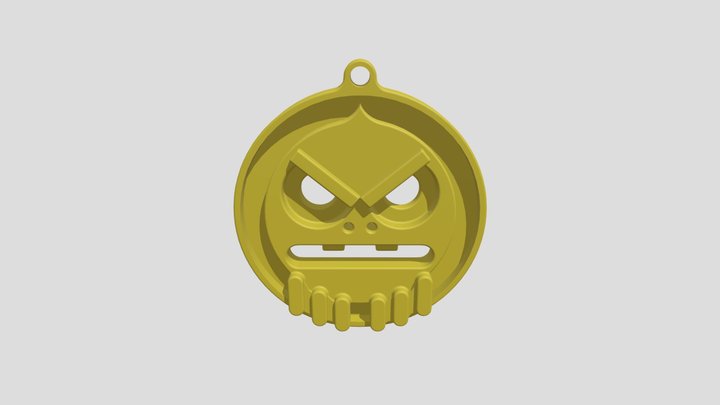 Angry-Child 3D Model