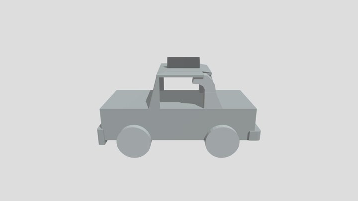 04 Taxi 3D Model