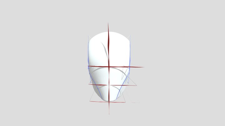 Loomis Head 3 3D Model