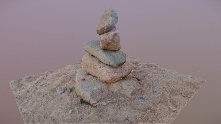 Cairn Stone Point Cloud (Test1) 3D Model