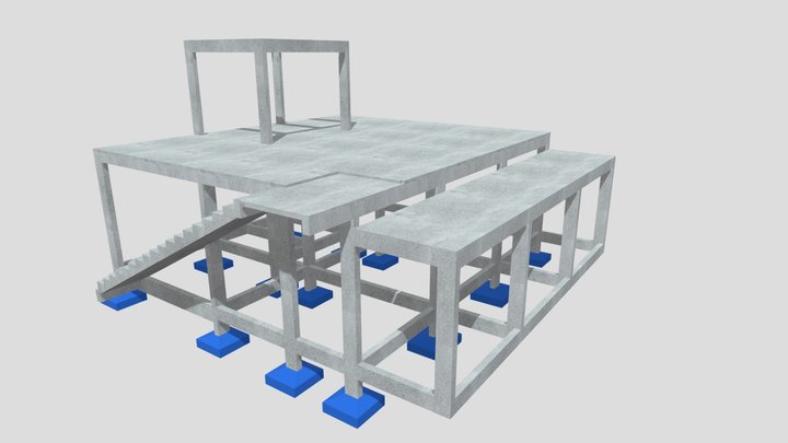 Edificação Residencial V e I 3D Model