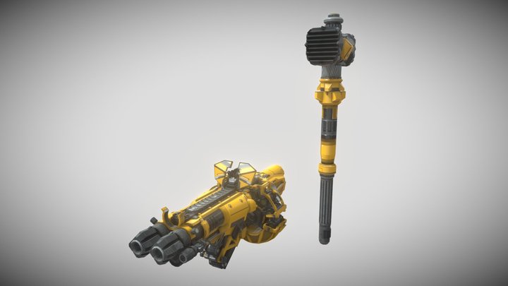 Bumblebee weapon pack – Modelo 3D gratuito STL