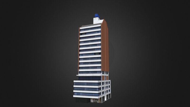Paraguay office building - Edifico El Productor 3D Model