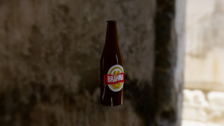 Garrafa Brahma 3D Model