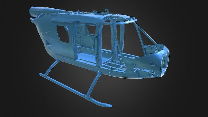 Helicopter 3D Scan 3D Model