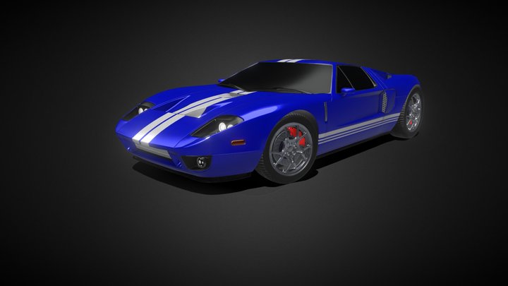 Sports Car 3D Model