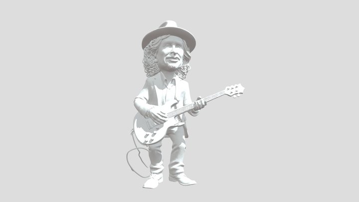 Guitar Vibes 3D Model