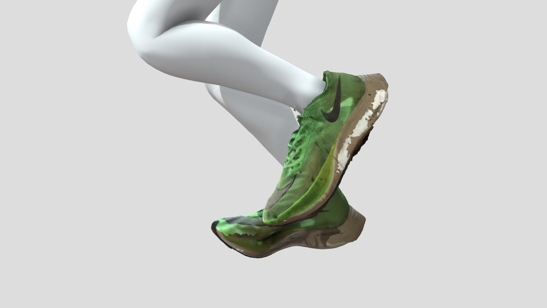 Running on "Nike ZoomX Vaporfly NEXT%" 3D model by atart [1b6ff6a]