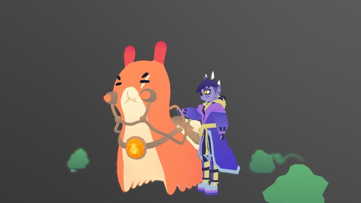 Olly & Mango 3D Model