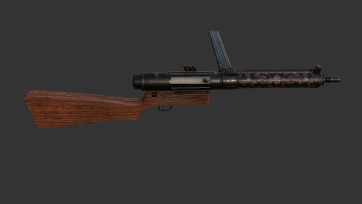 MP-45 Maxwell 3D Model