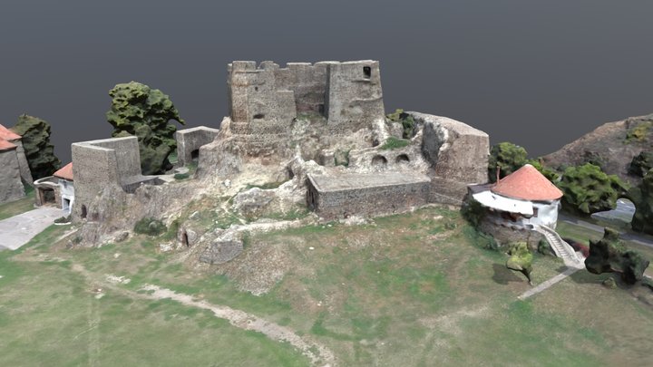 Levický hrad v2 3D Model