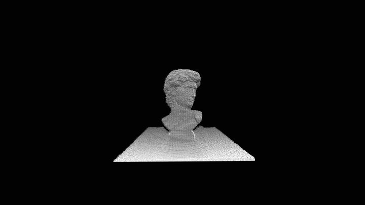 GV DS86 Plaster statue 3D Model