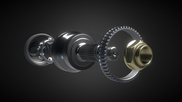 Hard Surface 3D Model