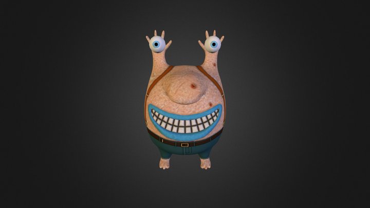 Kruff No Mouth 3D Model