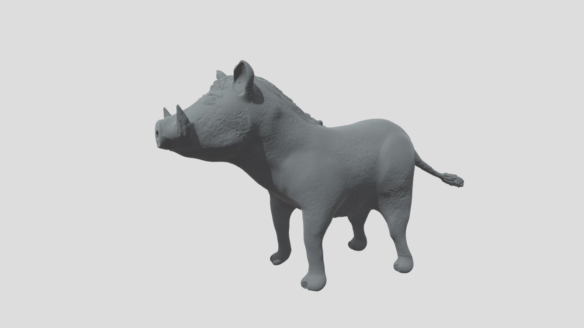 Weekly Task 1 - Speed Sculpt Warthog