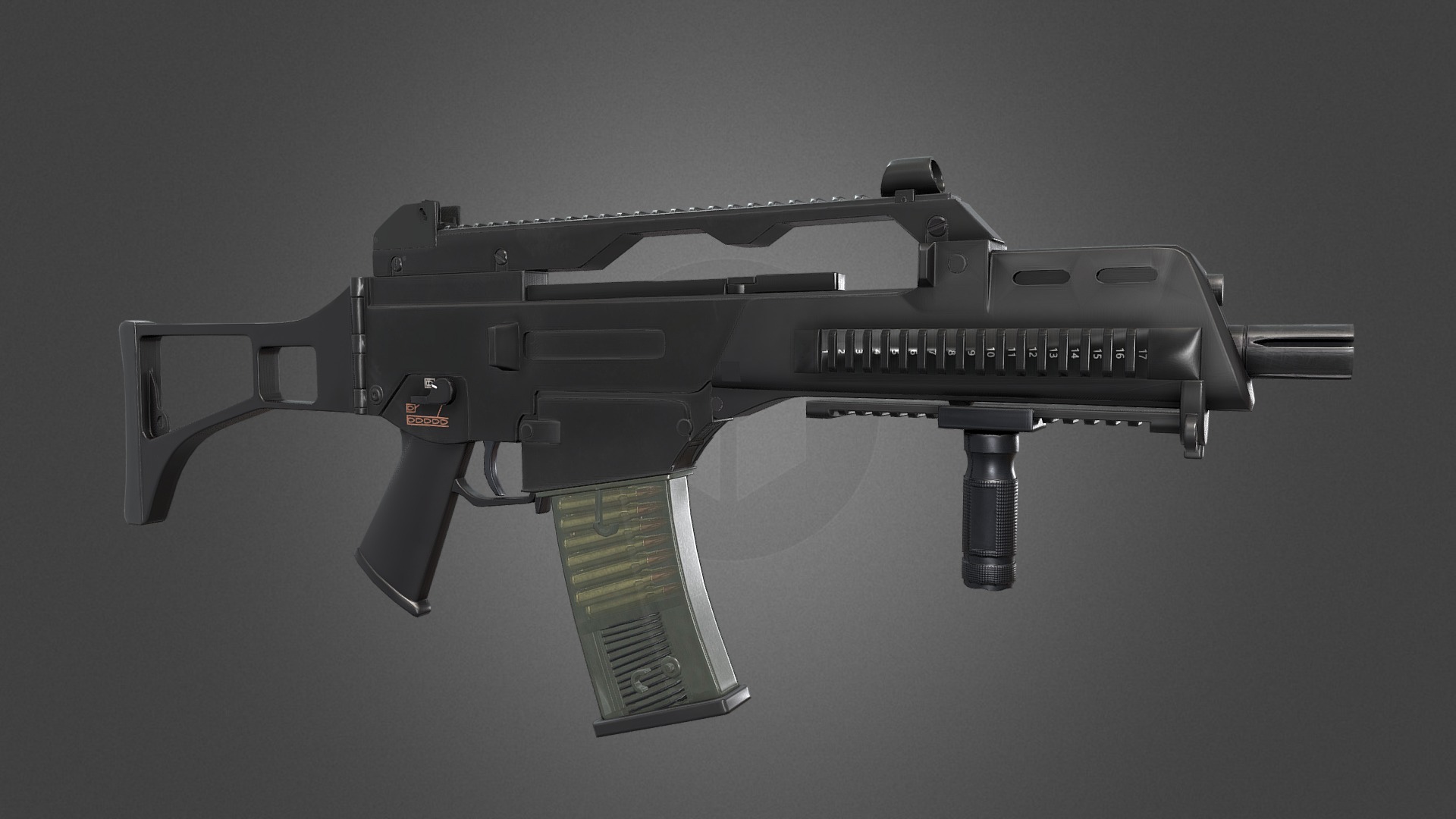 G36c - 3D model by Bluechord [1b72755] - Sketchfab