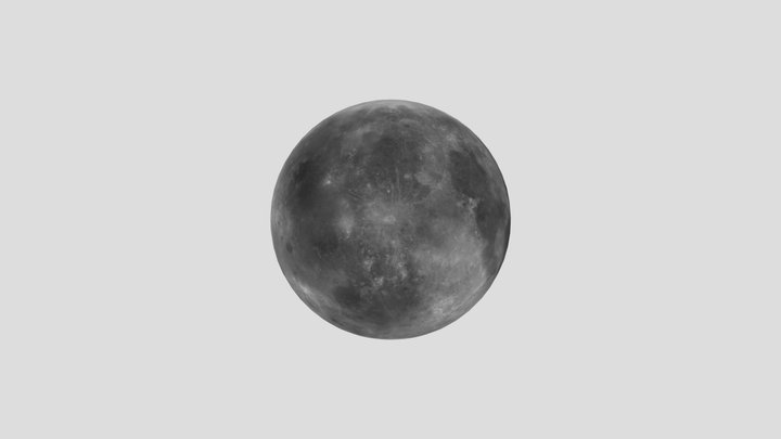 Moon Prisma3D 3D Model