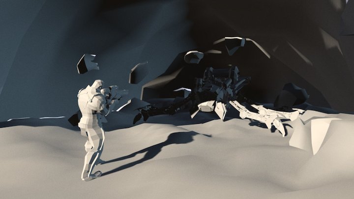 Escena Cueva 3D Model