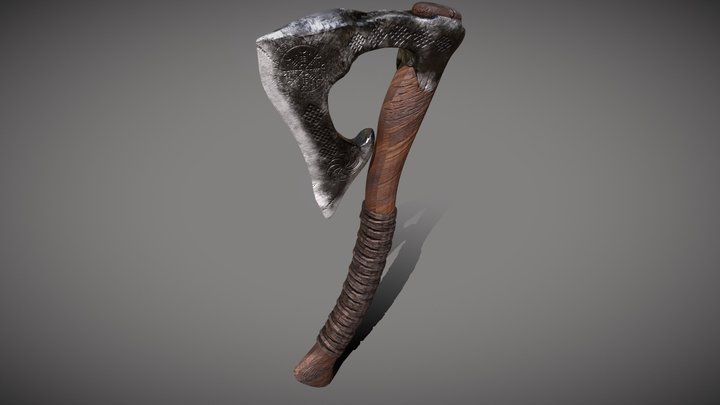 Славянский топор 3D Model