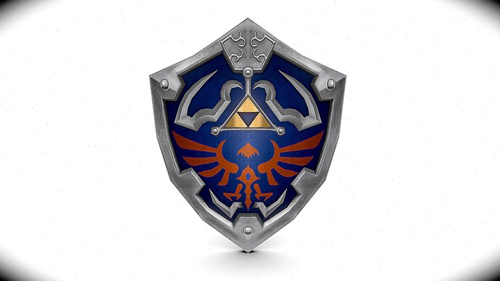 Hylian Shield (Twiligh Princess HD) – Modello 3D gratuito STL