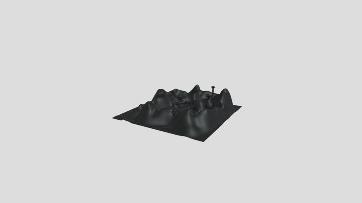 Land Layout 3D Model
