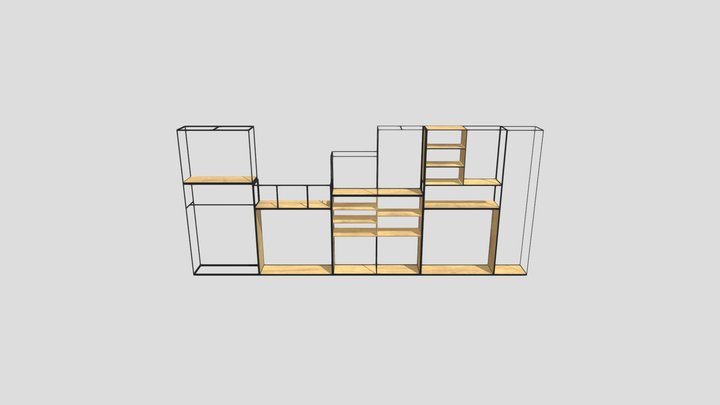 Clothes Rack 3D Model