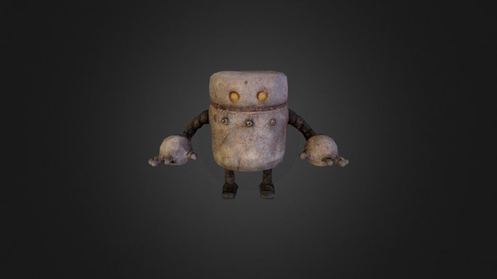 Scrap Garden C4N - Canny (Main Character) 3D Model