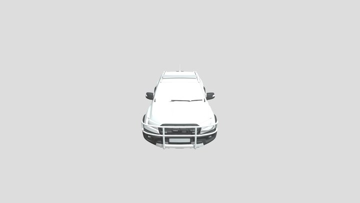 Ford Ranger Raptor MK5 2011-2023 3D Model