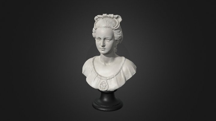 Vintage Lady Bust – Kostenloses 3D-Modell STL