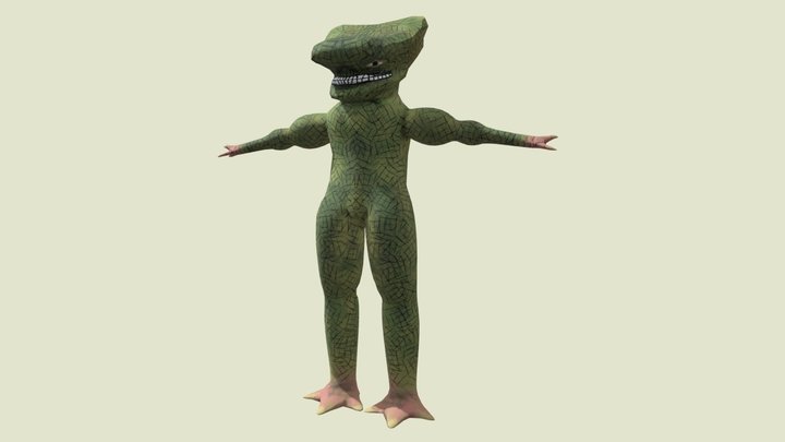 salamander-insect hybride 3D Model