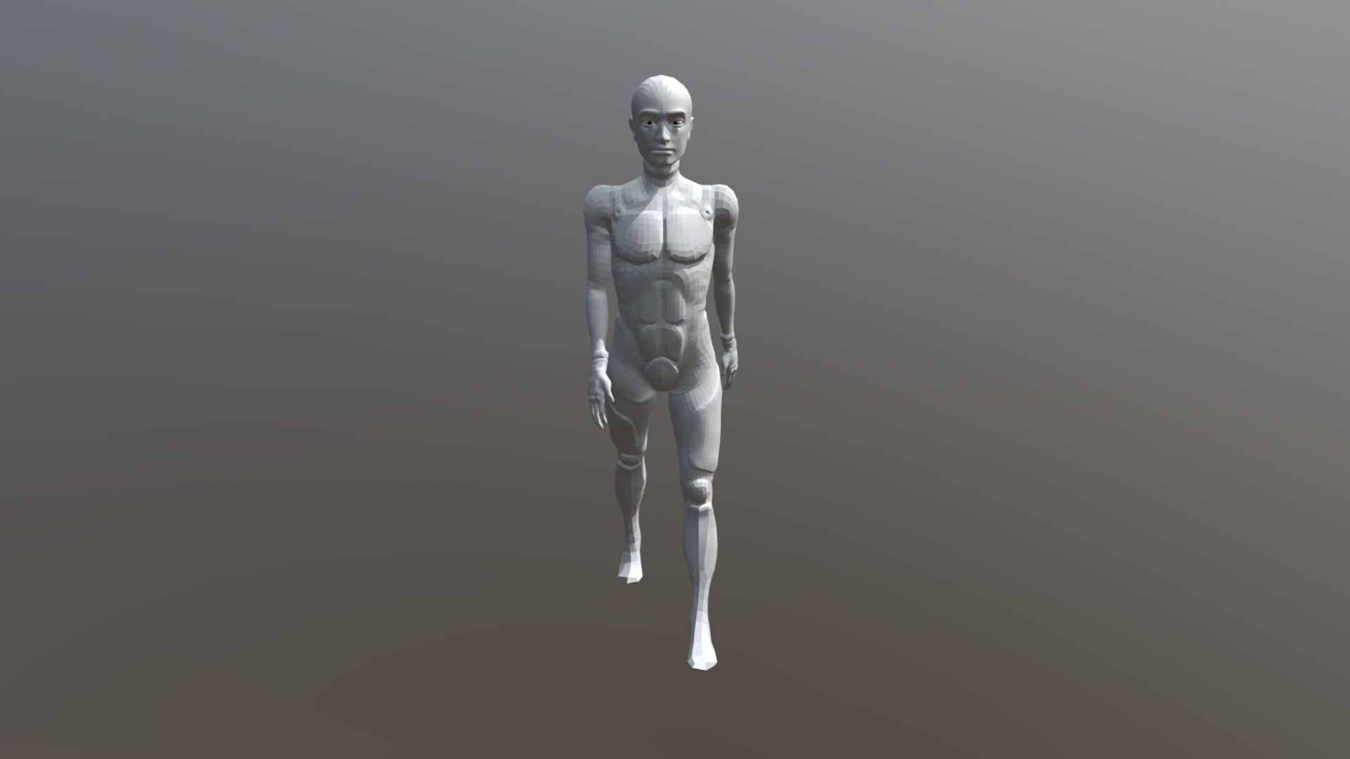 Male Walk Cycle - 3D model by Yev.Rotar [1b7a982] - Sketchfab