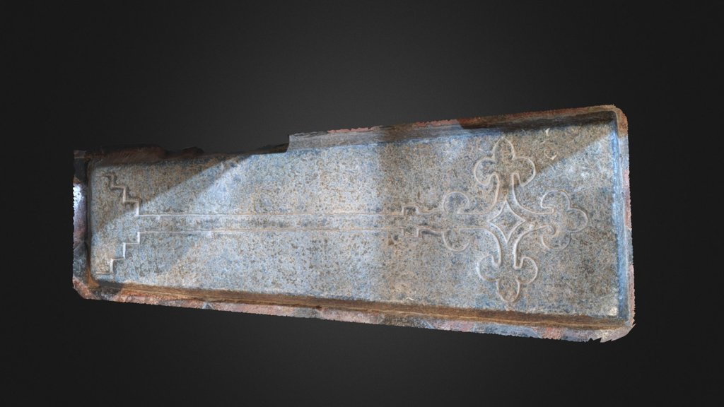 St Canice's Cathedral: short cross slab