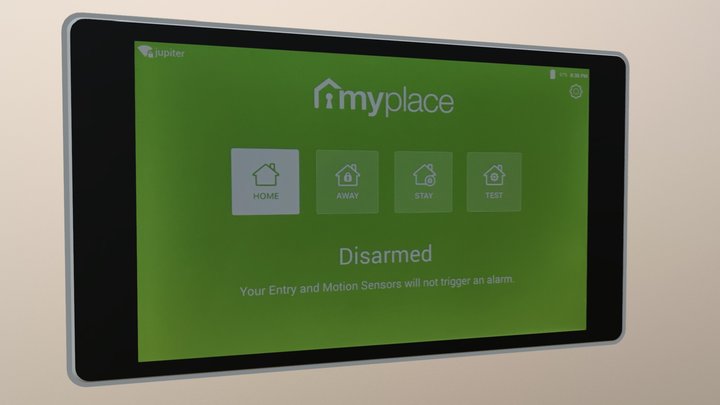 Touchpad 3D Model