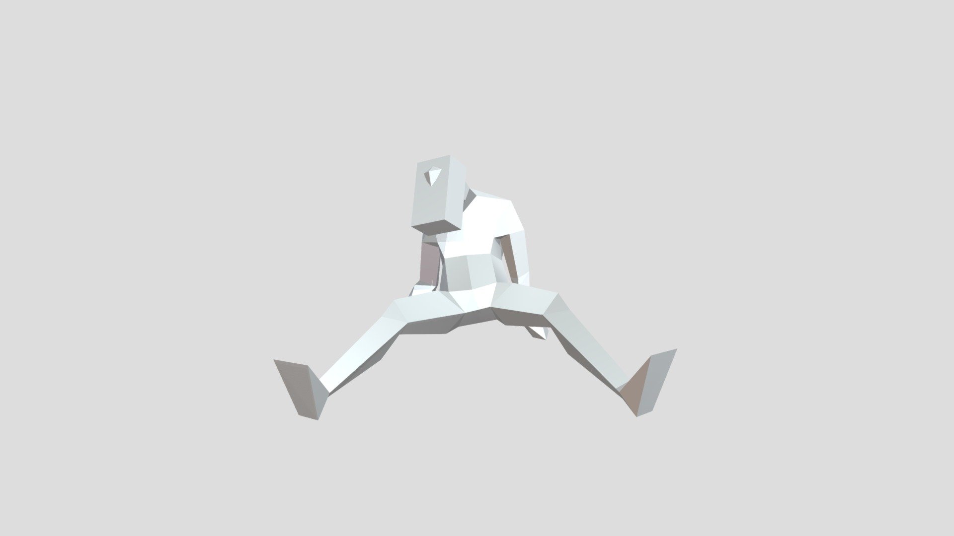 MetaMan Sitting Dazed
