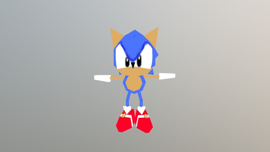 Sonic-r 3D models - Sketchfab