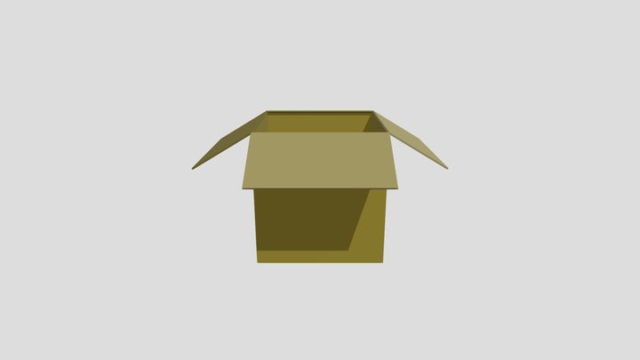 1990s attic Box 3D Model
